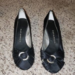 Black  Caparros small heels